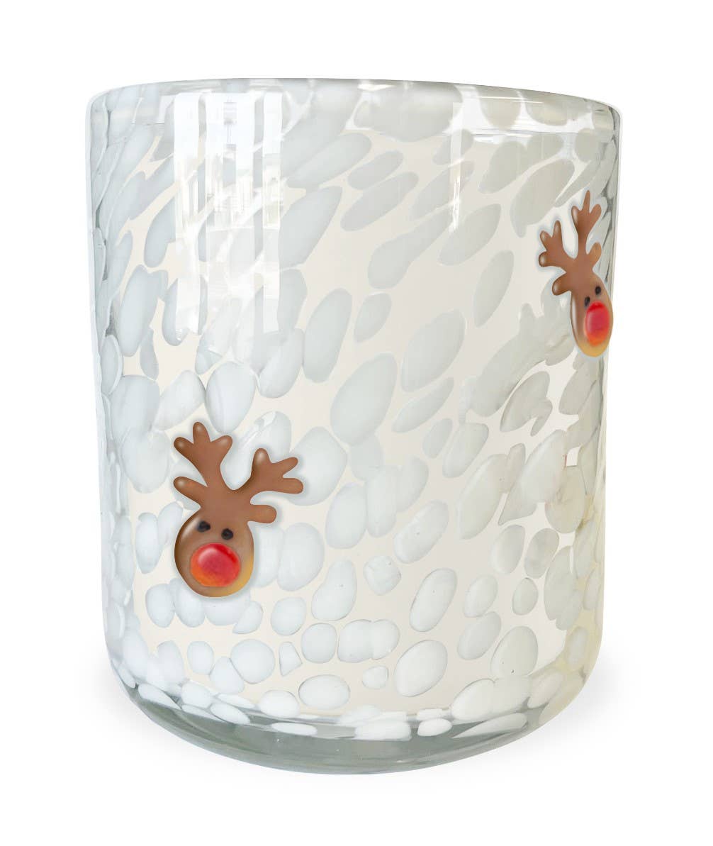 Reindeer Cookie Holiday Confetti Icon 12oz Candle - The Preppy Bunny