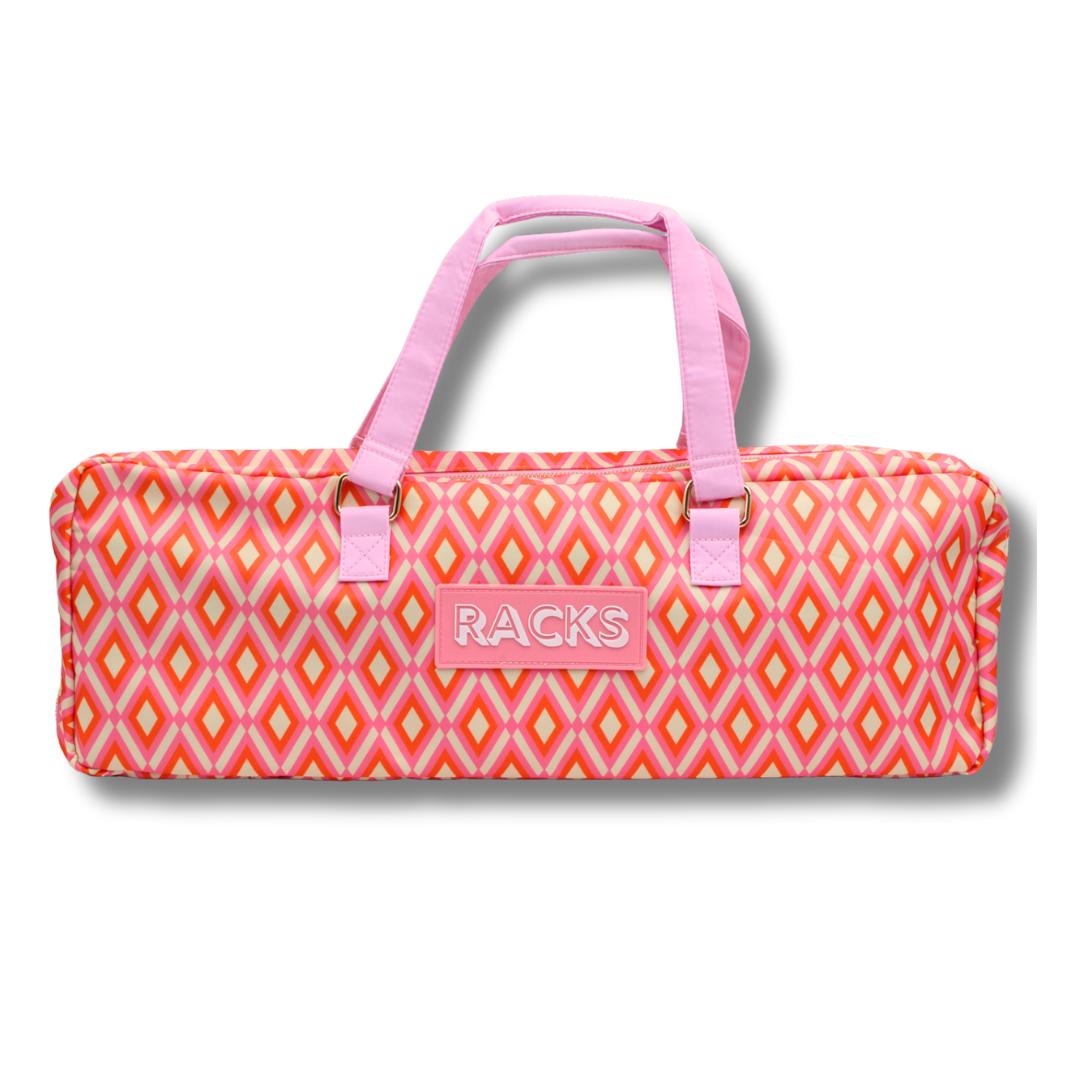 Mahjong Rack Bag  |  Fits 20" Racks + Folded Mat - The Preppy Bunny
