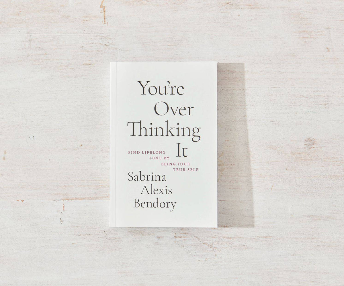You&#39;re Overthinking It - book - The Preppy Bunny