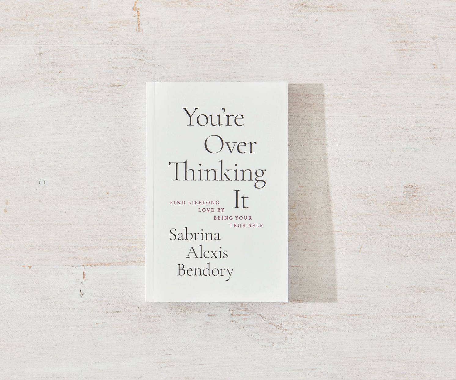 You're Overthinking It - book - The Preppy Bunny