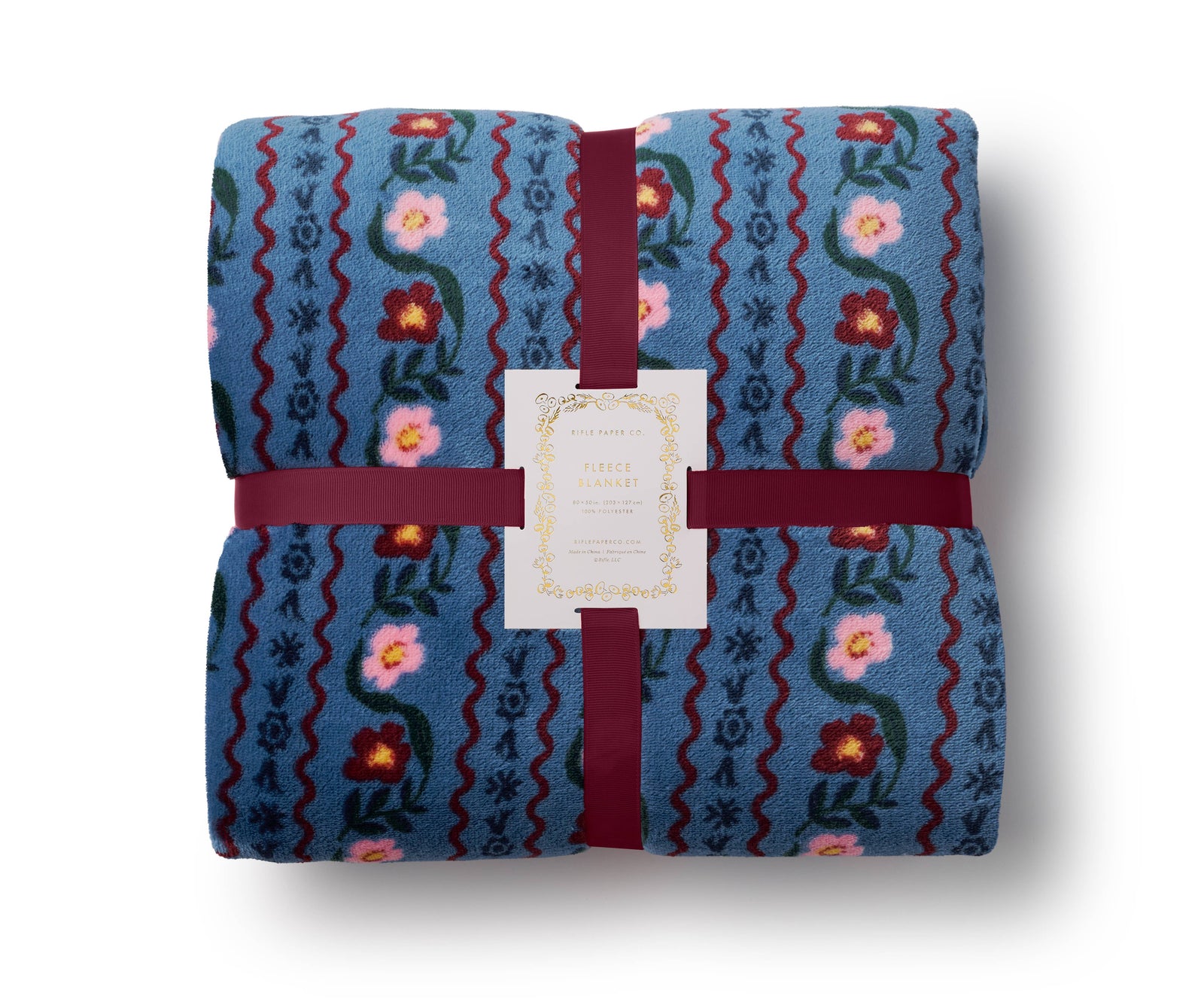 Delphine Fleece Blanket - The Preppy Bunny