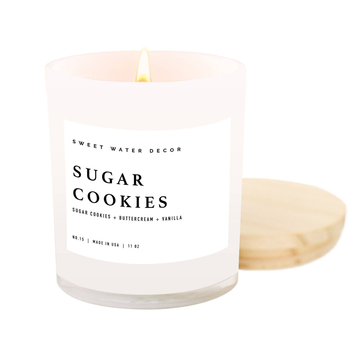 Sugar Cookies 11 oz Soy Candle - The Preppy Bunny