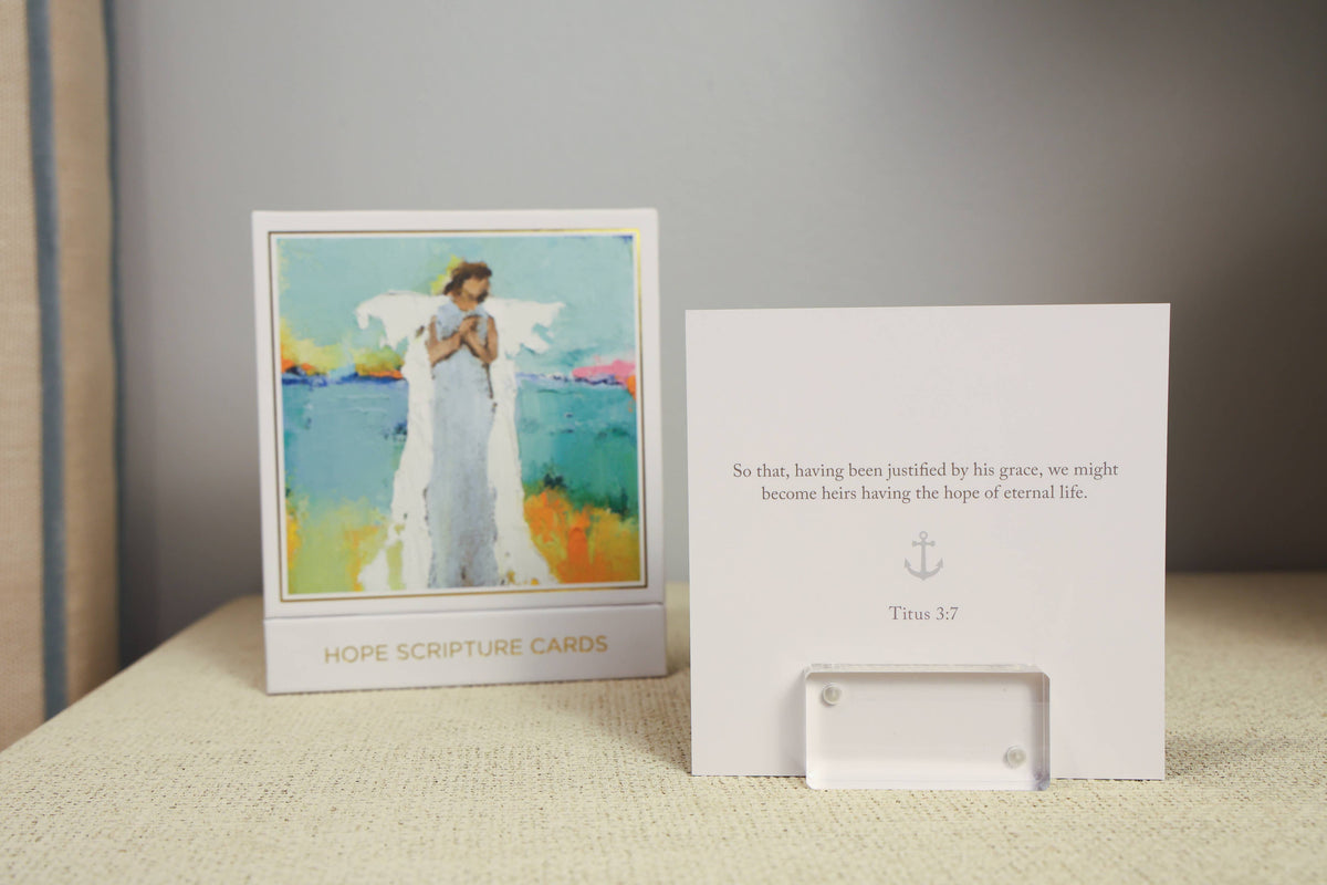 2x1 Acrylic Scripture Card Stand-placecard holder