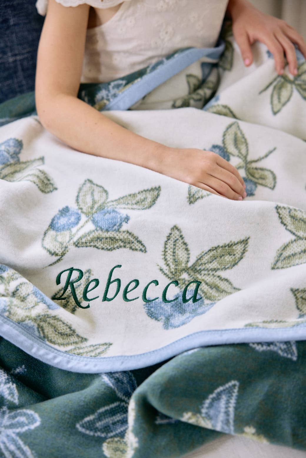 Blueberries Blanket by ChappyWrap