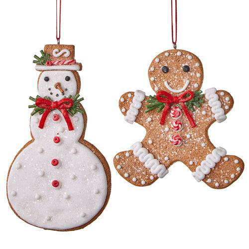 Gingerbread Ornament - 2 styles - The Preppy Bunny