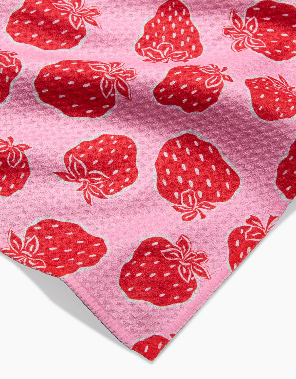 Strawberry Fields Bar Towel by Geometry