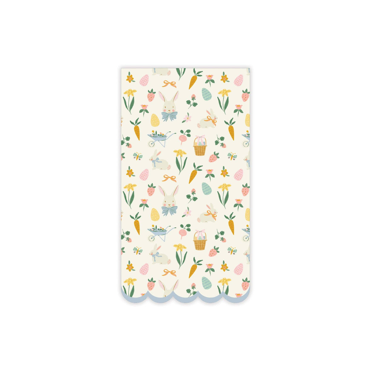 Easter Pattern Dinner Napkins - The Preppy Bunny