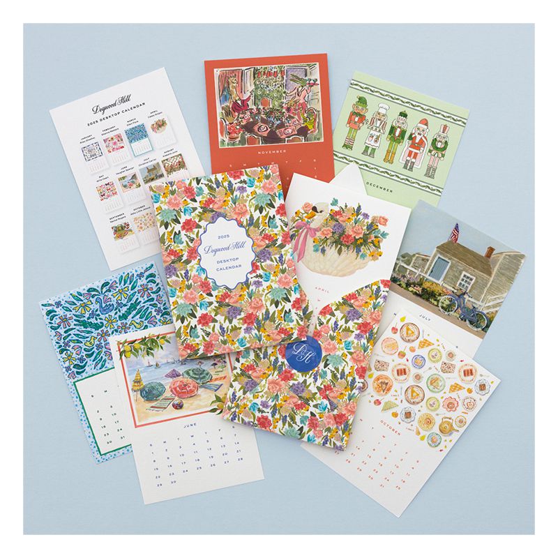 2025 Desktop Calendar with Easel | The Preppy Bunny 2025-desktop-calendar-with-easel-the-preppy-bunny