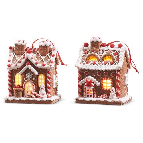 Gingerbread House Ornament - The Preppy Bunny