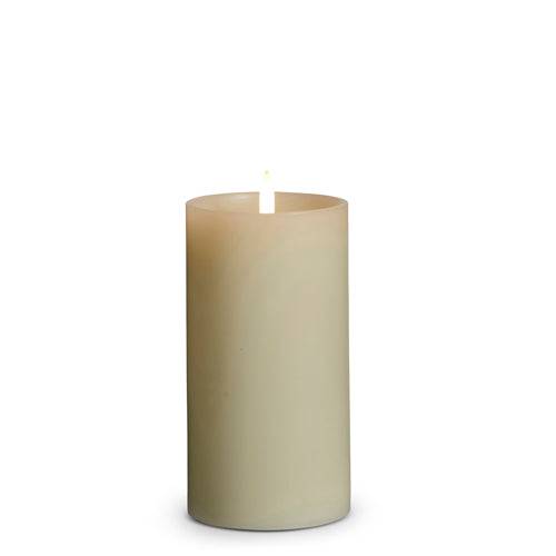 Ivory Pillar Candle 3&quot; x 6&quot; - Battery Operated - The Preppy Bunny