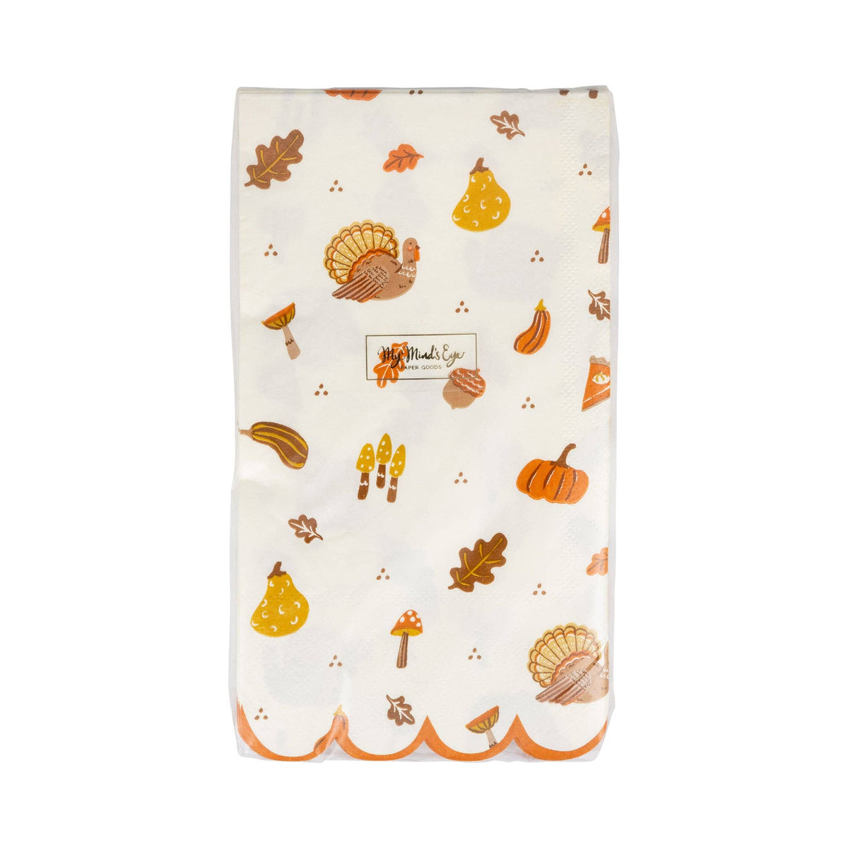 Thanksgiving Icons Paper Dinner Napkins - The Preppy Bunny