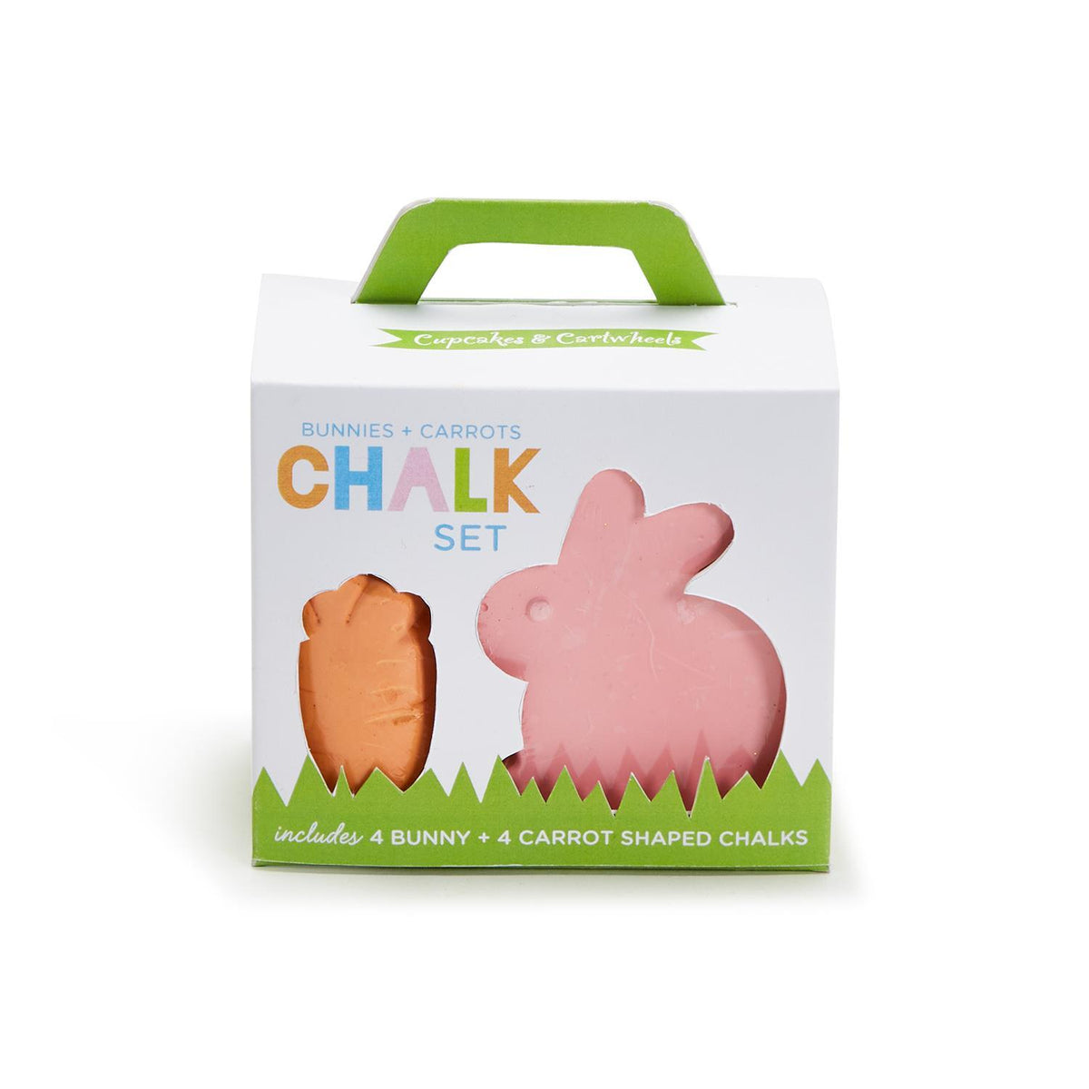 Bunny and Carrot 8 Pc Chalk Set