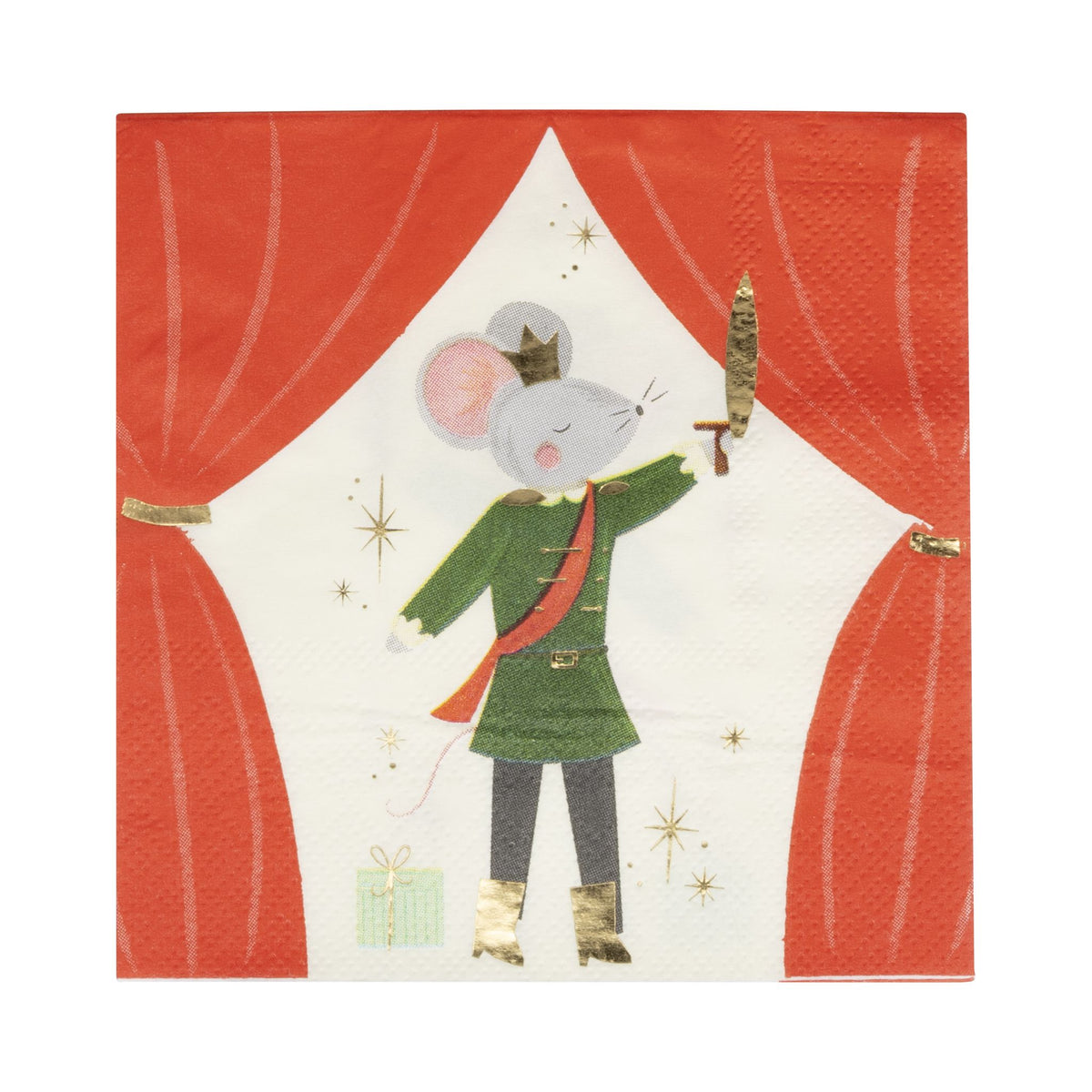 Nutcracker Paper Beverage Napkin Set