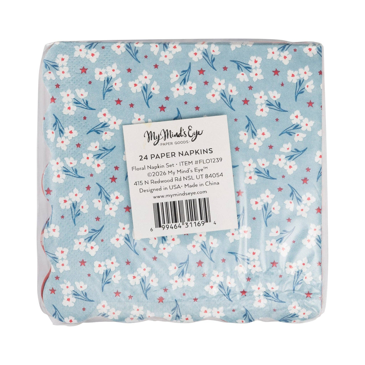 Floral Cocktail Paper Napkin Set - The Preppy Bunny