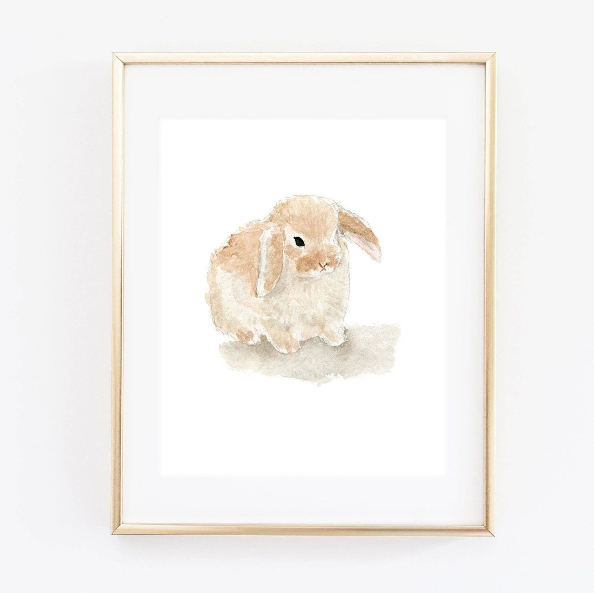 bunny art print - The Preppy Bunny