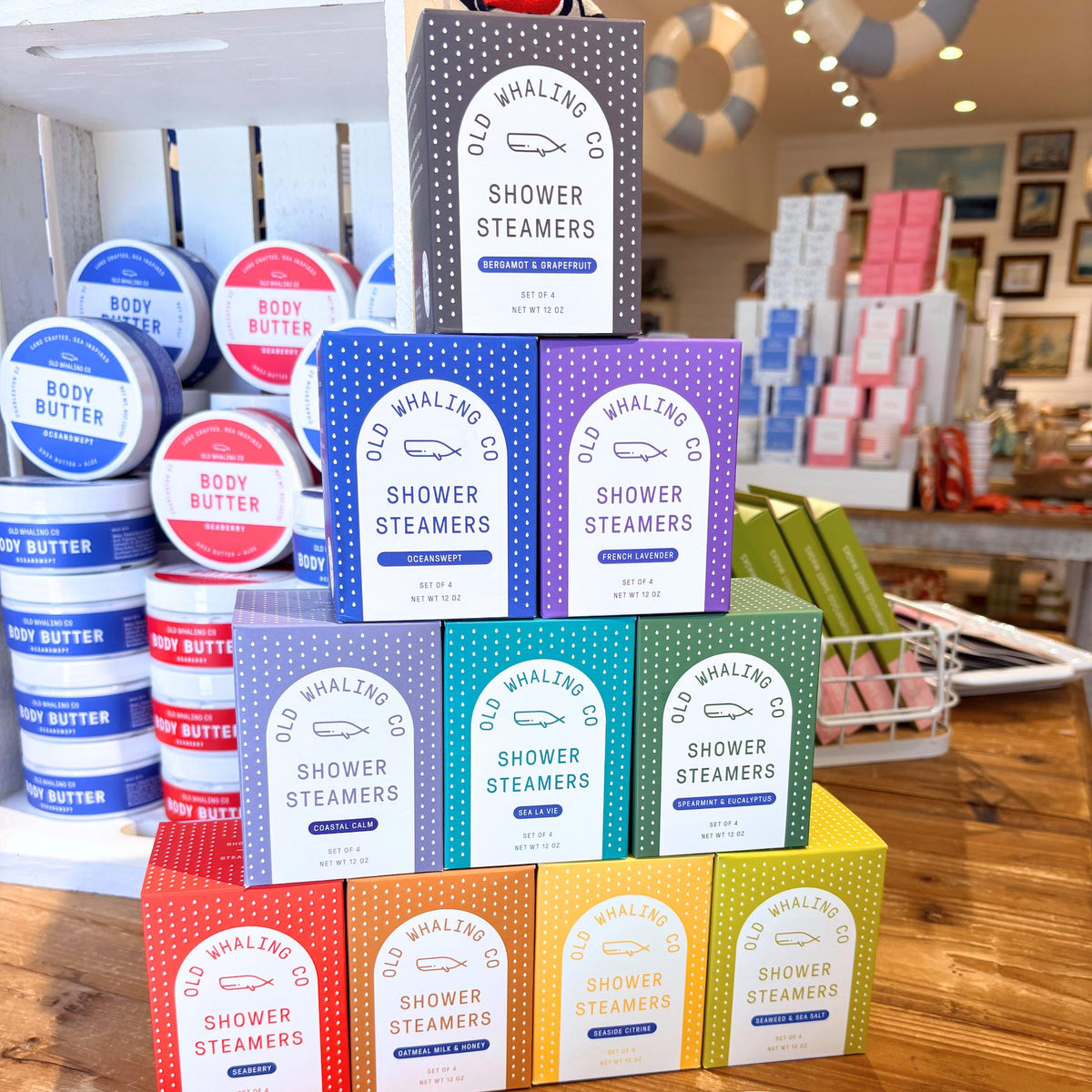 Bergamot & Grapefruit Shower Steamers