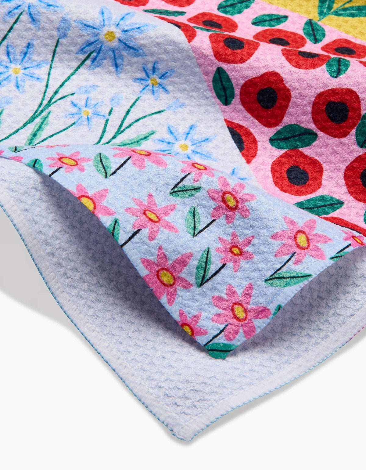 Spring Fields Tea Towel by Geometry - The Preppy Bunny