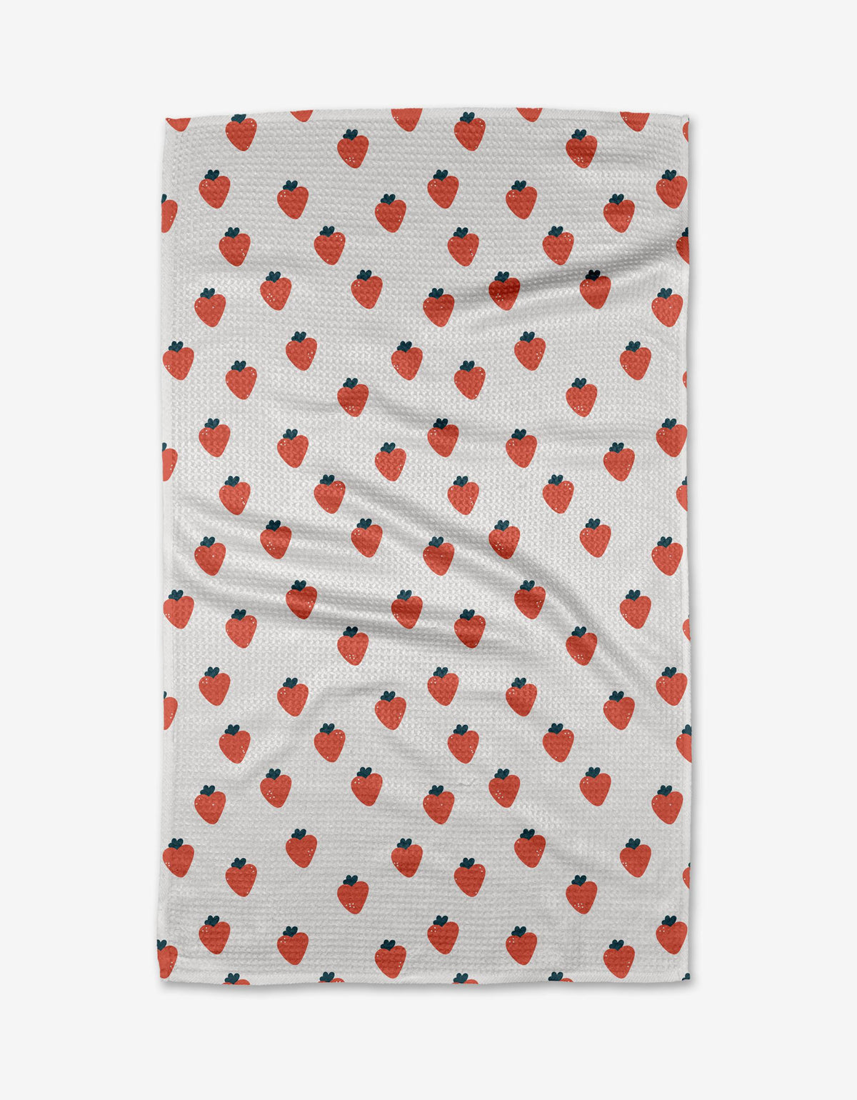 Strawberry Love Tea Towel by Geometry