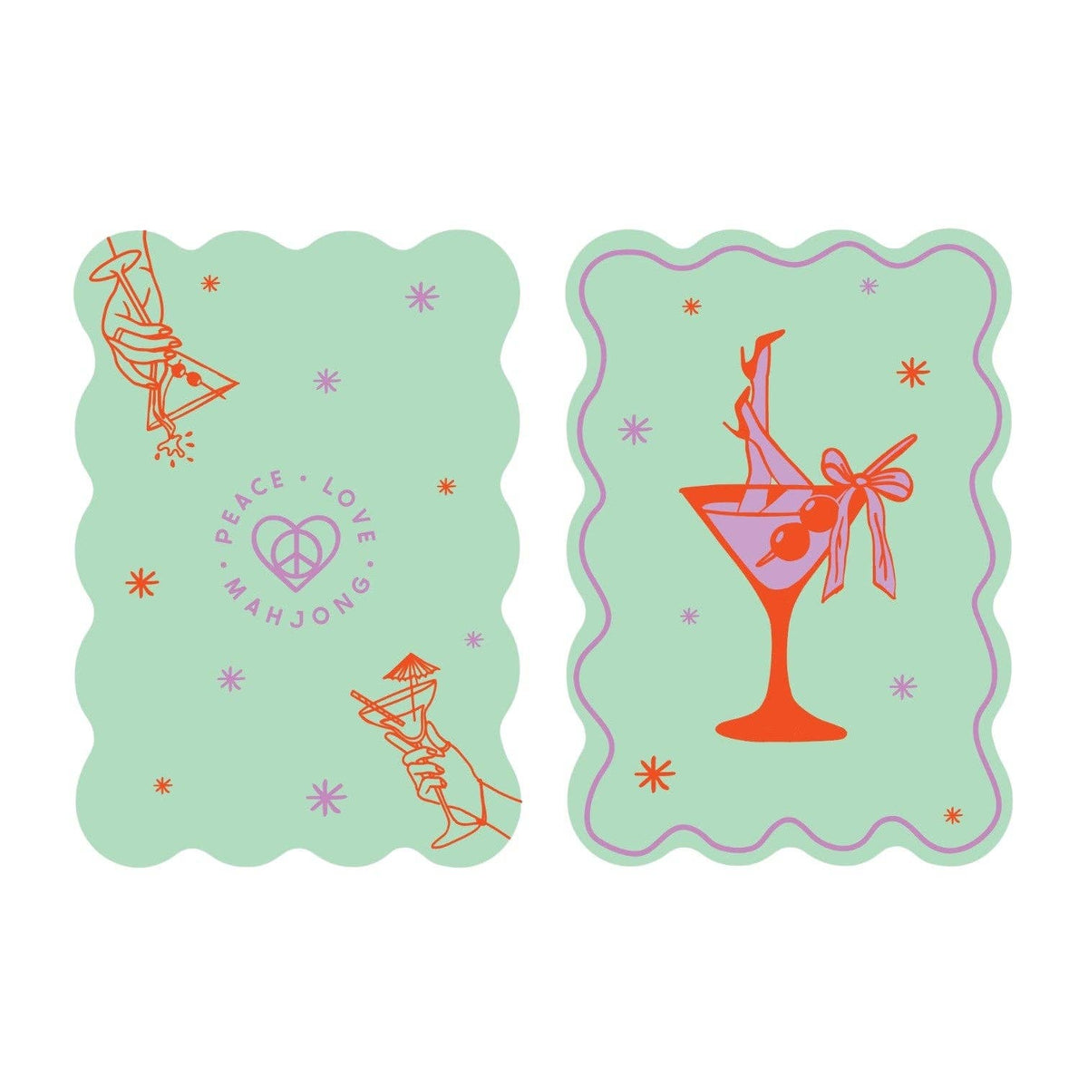 Mahjong Tile Shufflers (Set of 2)
