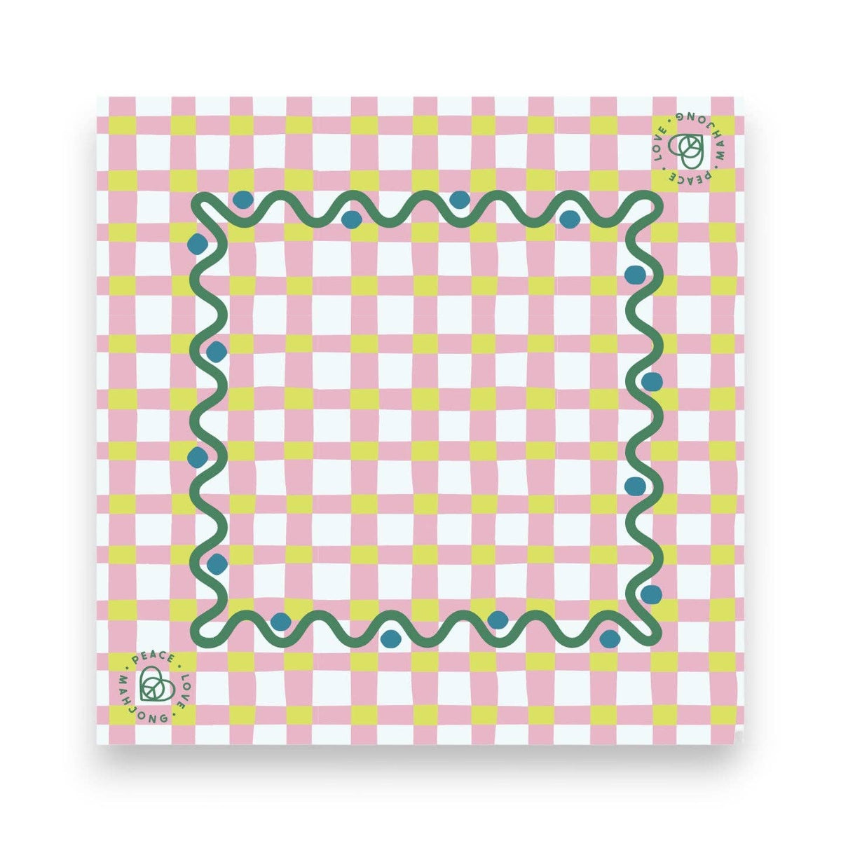 Mahjong Mats - Plaid & Stripes