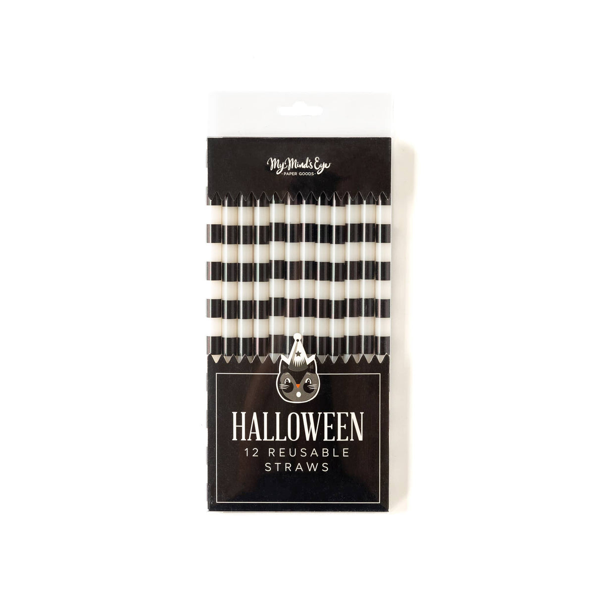 Vintage Halloween Reusable Straws - The Preppy Bunny