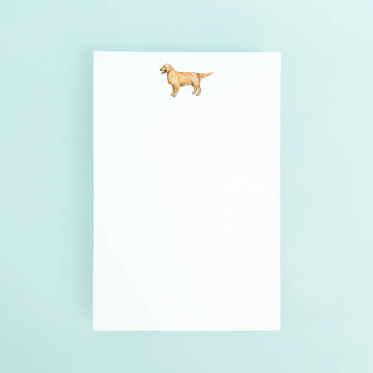 Golden Retriever Notepad