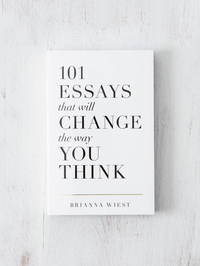 101 Essays That Will Change The Way You Think - book - The Preppy Bunny