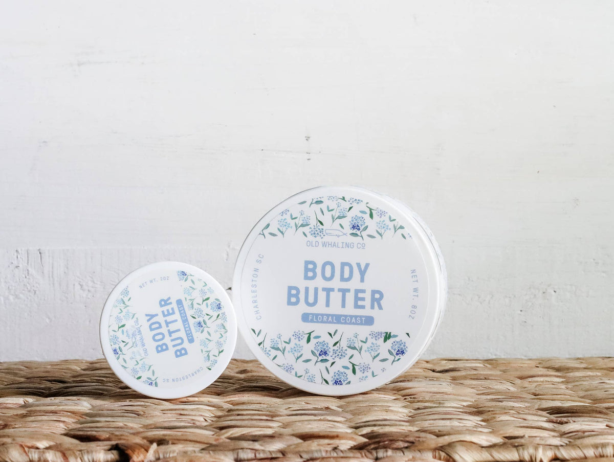 Floral Coast Body Butter (8oz) - The Preppy Bunny