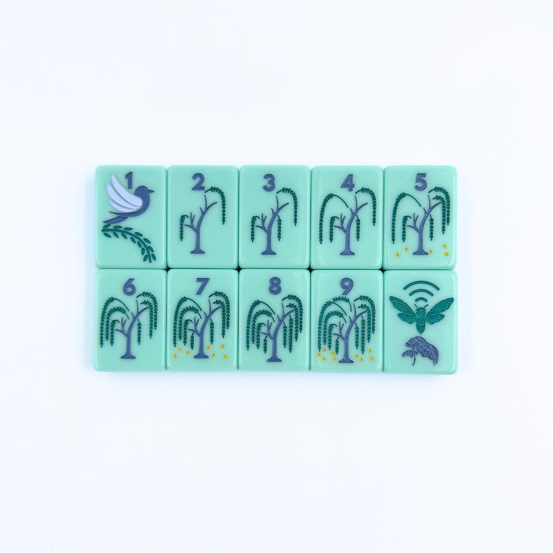 THE SOUTHEAST SERIES | Mahjong Set with Southern Charm - The Preppy Bunny