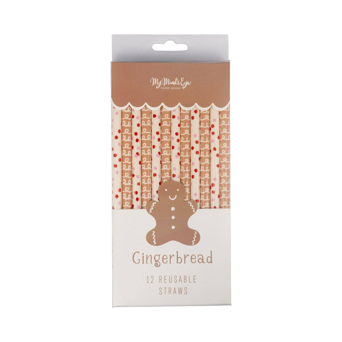 Gingerbread Straws - The Preppy Bunny