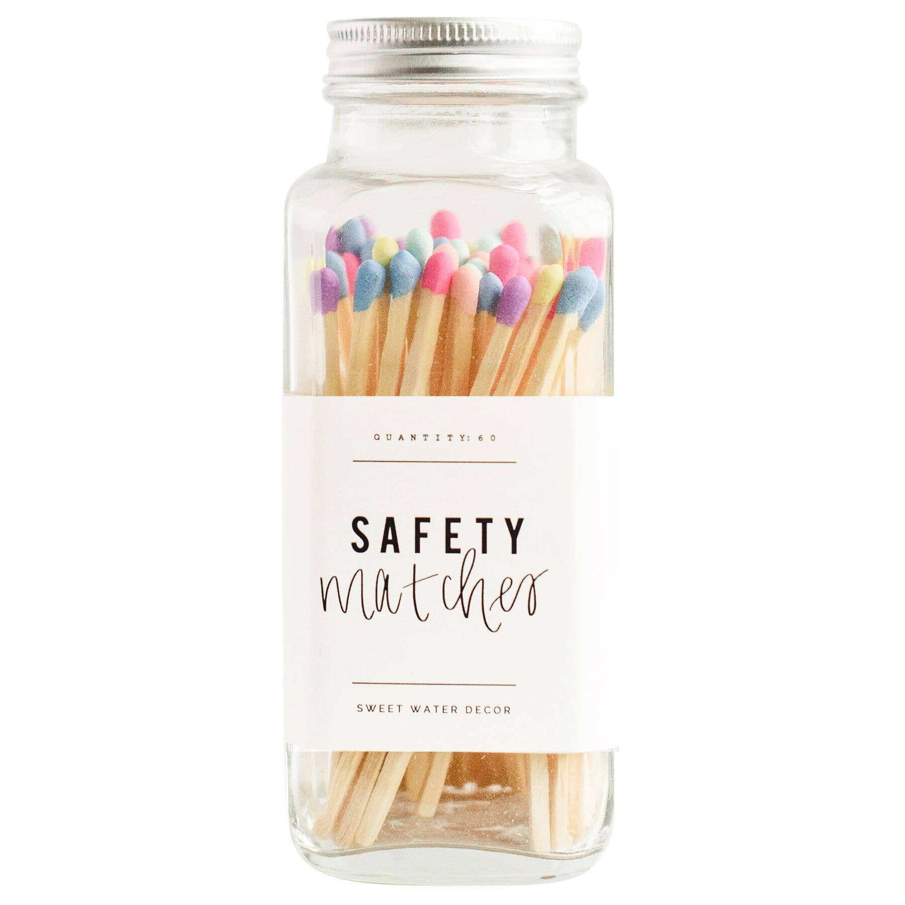 Safety Matches - Multicolor Rainbow Tip - The Preppy Bunny