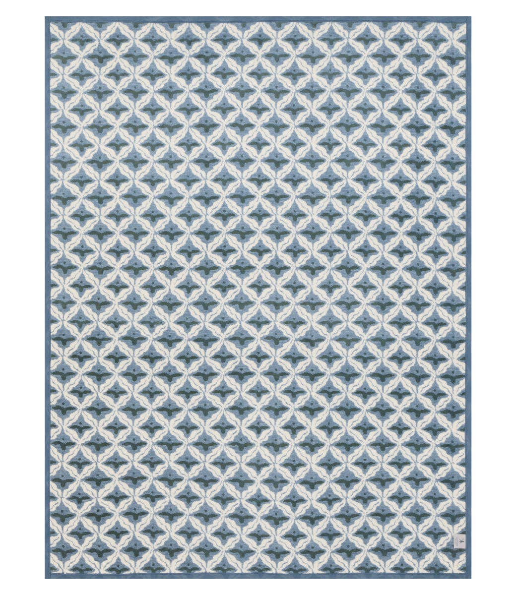 Samara Blue Cactus ChappyWrap Blanket - The Preppy Bunny