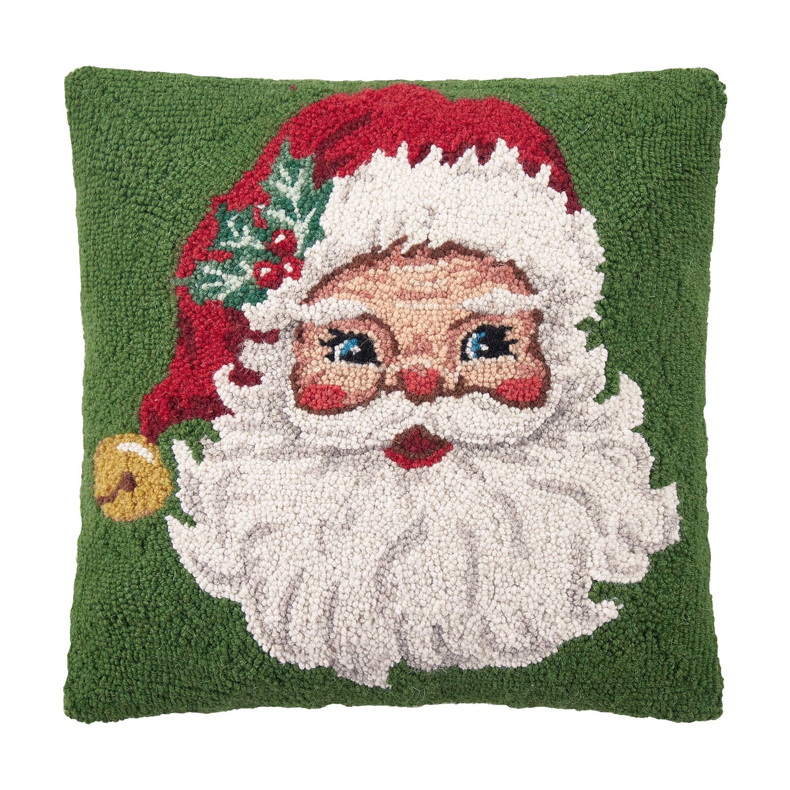 Red Hat Santa Hook Pillow - The Preppy Bunny