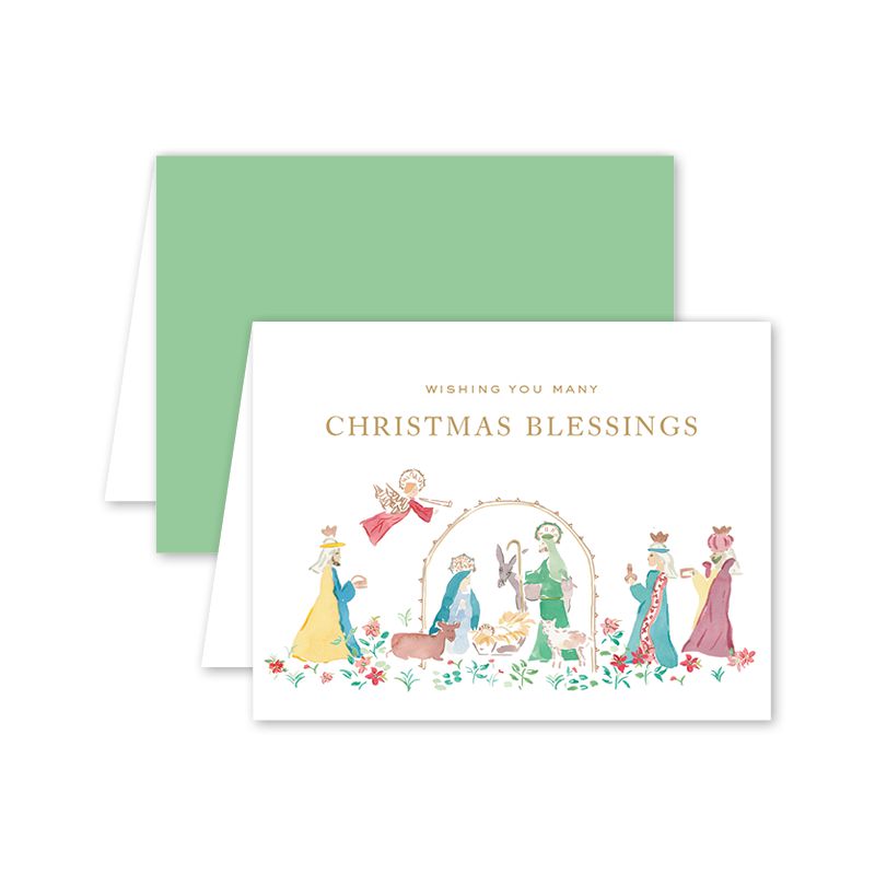 Christmastide Bright Christmas Spirits Christmas Spirits Greeting Card