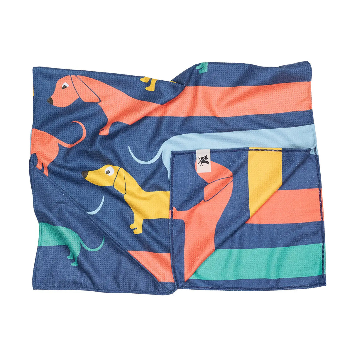 Dock & Bay Large Dog Towel in Go Long - The Preppy Bunny