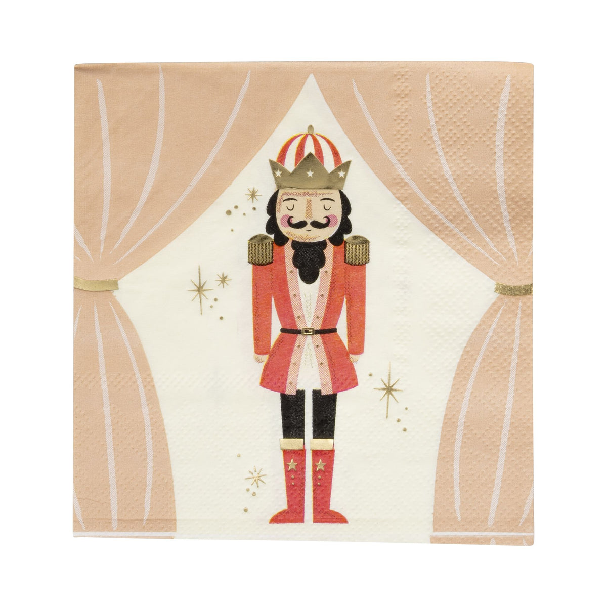 Nutcracker Paper Beverage Napkin Set