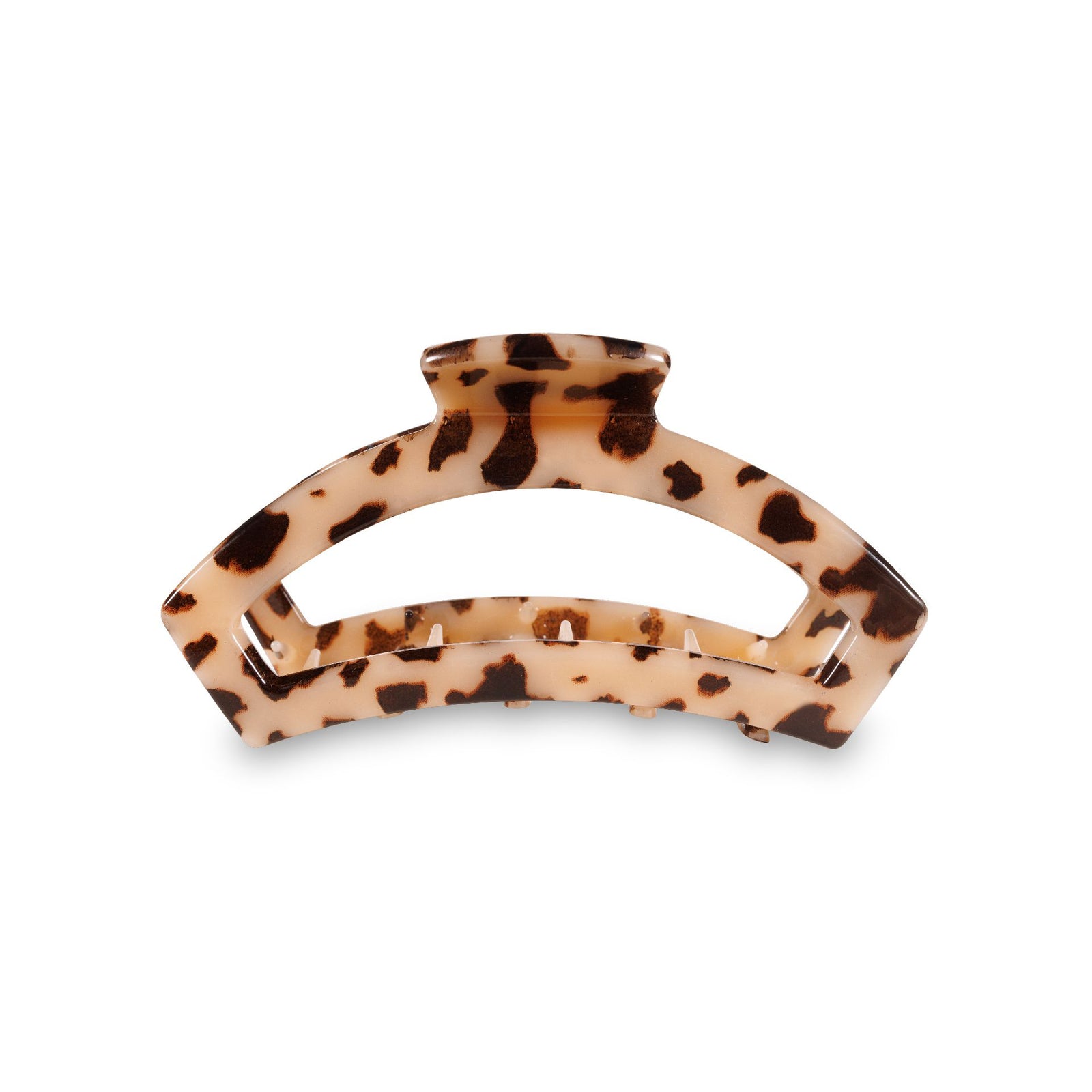 Open Blonde Tortoise Small Hair Clip - The Preppy Bunny