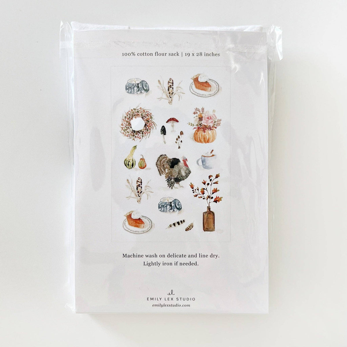 Thanksgiving Tea Towel - The Preppy Bunny