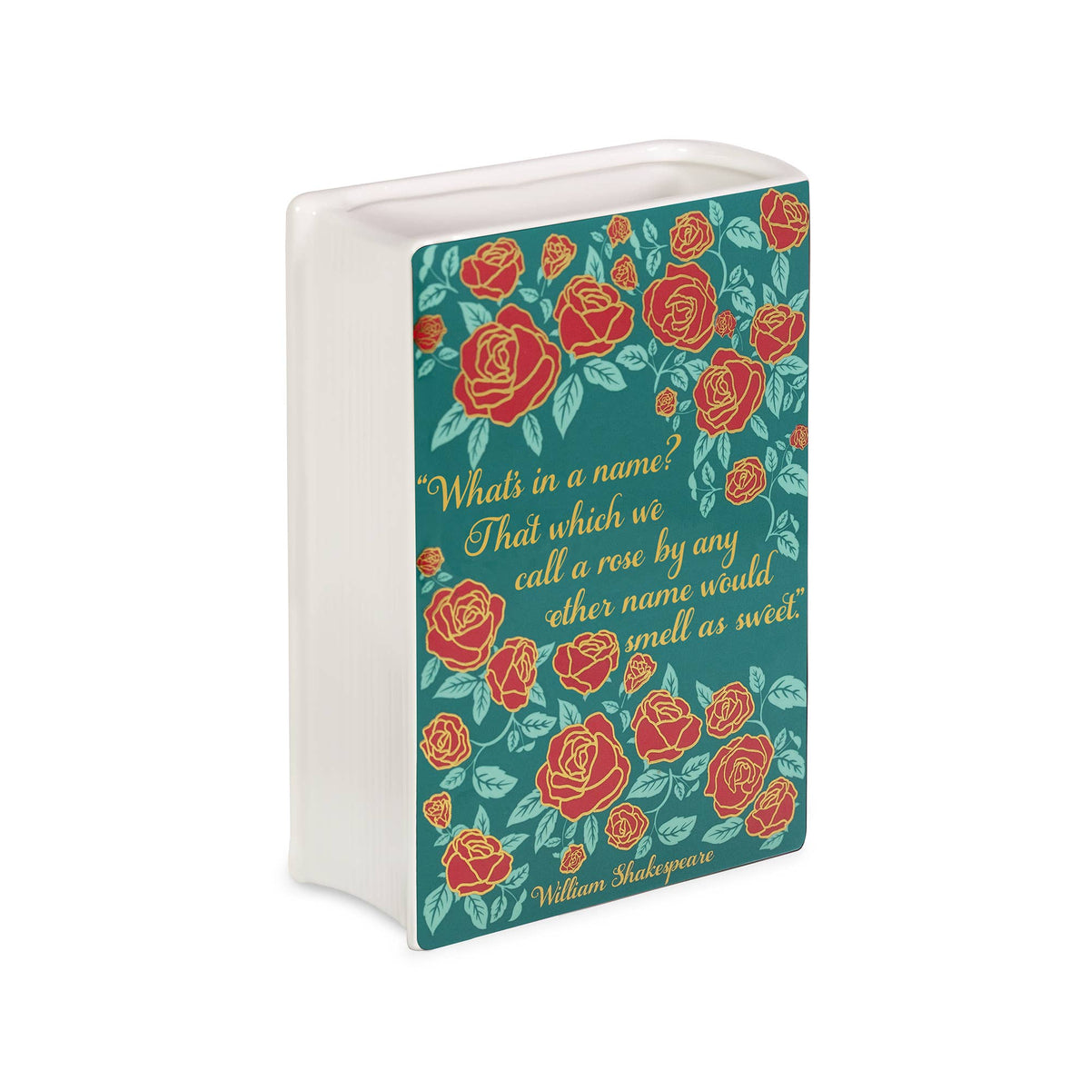 Romeo and Juliet Large Book Vase