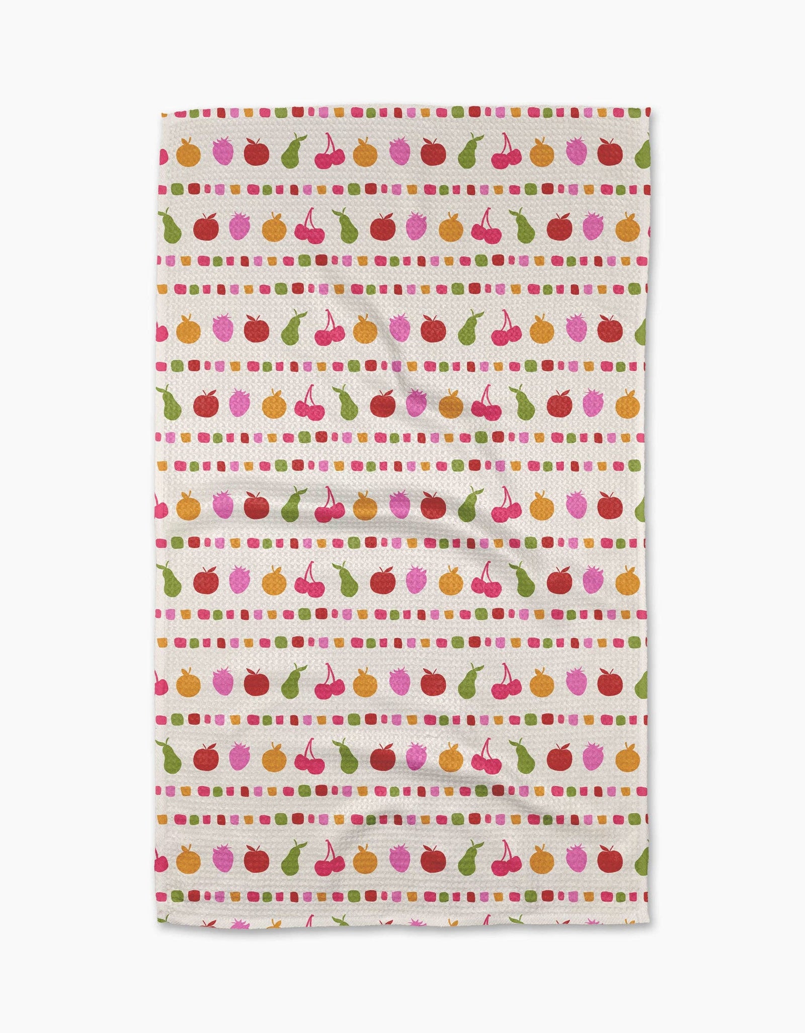 Fruits At The Party Tea Towel by Geometry - The Preppy Bunny