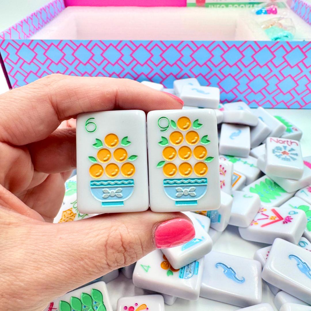 THE SCANDINAVIAN FOLK ART SERIES | Mahjong with Nordic Style - The Preppy Bunny
