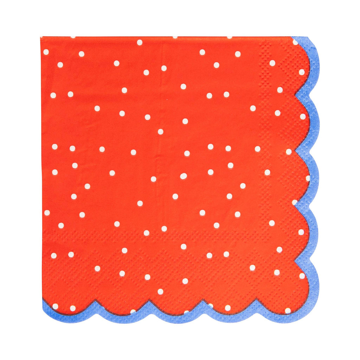 Americana Polka Dot Paper Cocktail Napkin Set - The Preppy Bunny
