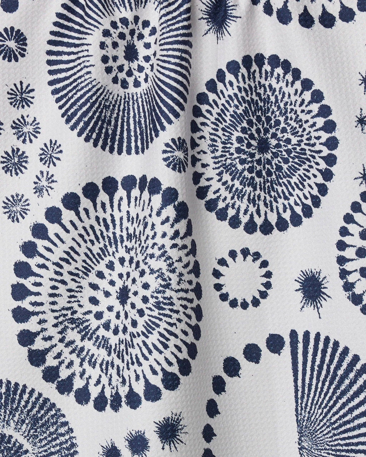 Freedom Sparks Blue Tea Towel by Geometry