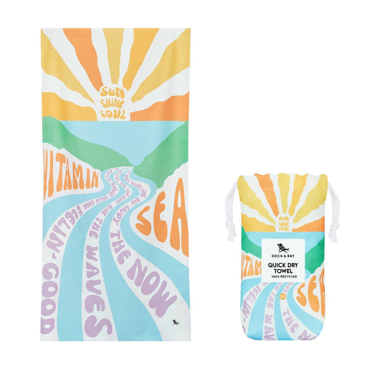 Vitamin Sea Dock &amp; Bay Quick Dry Towel