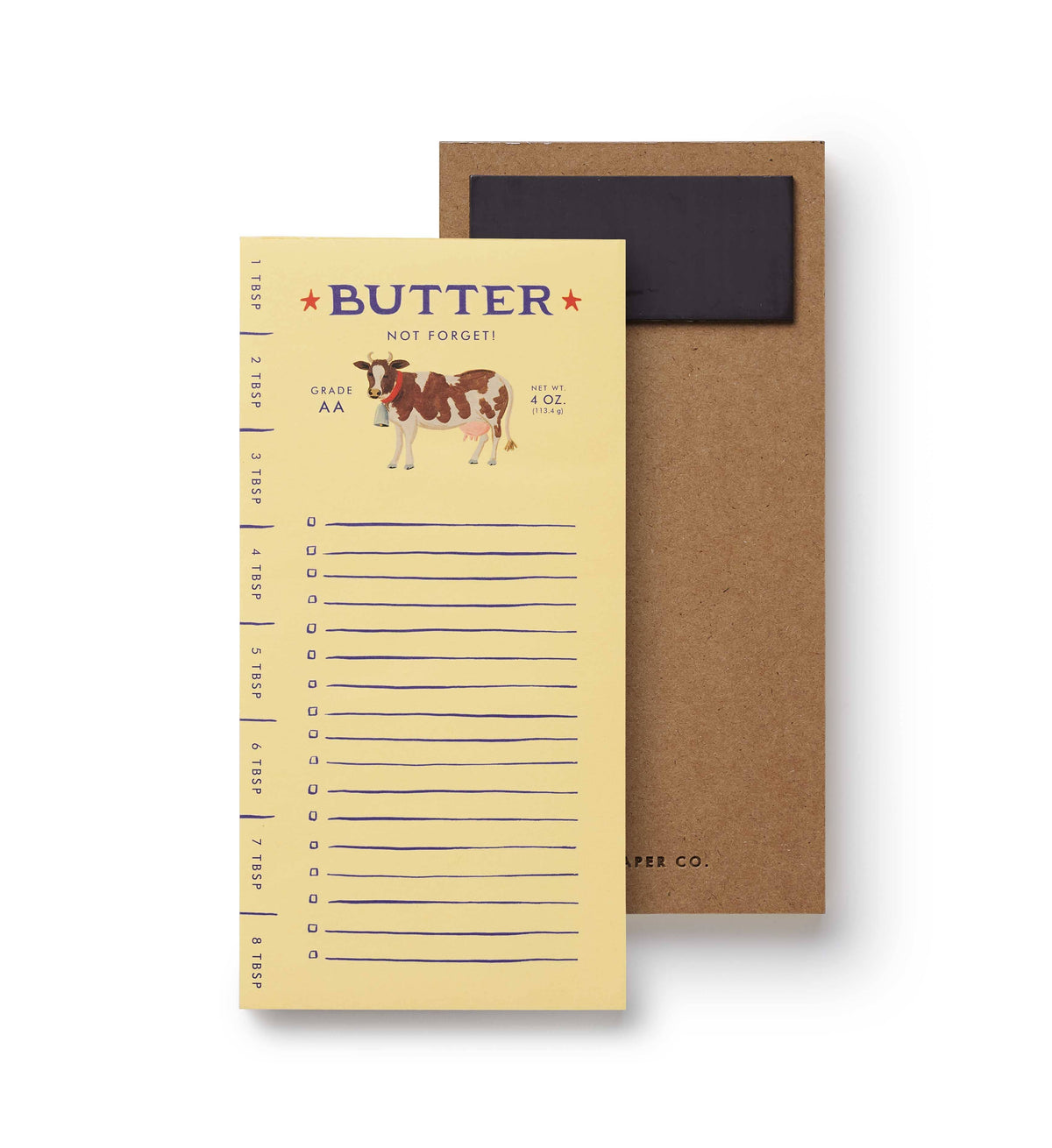 Butter Not Forget Market Pad - The Preppy Bunny
