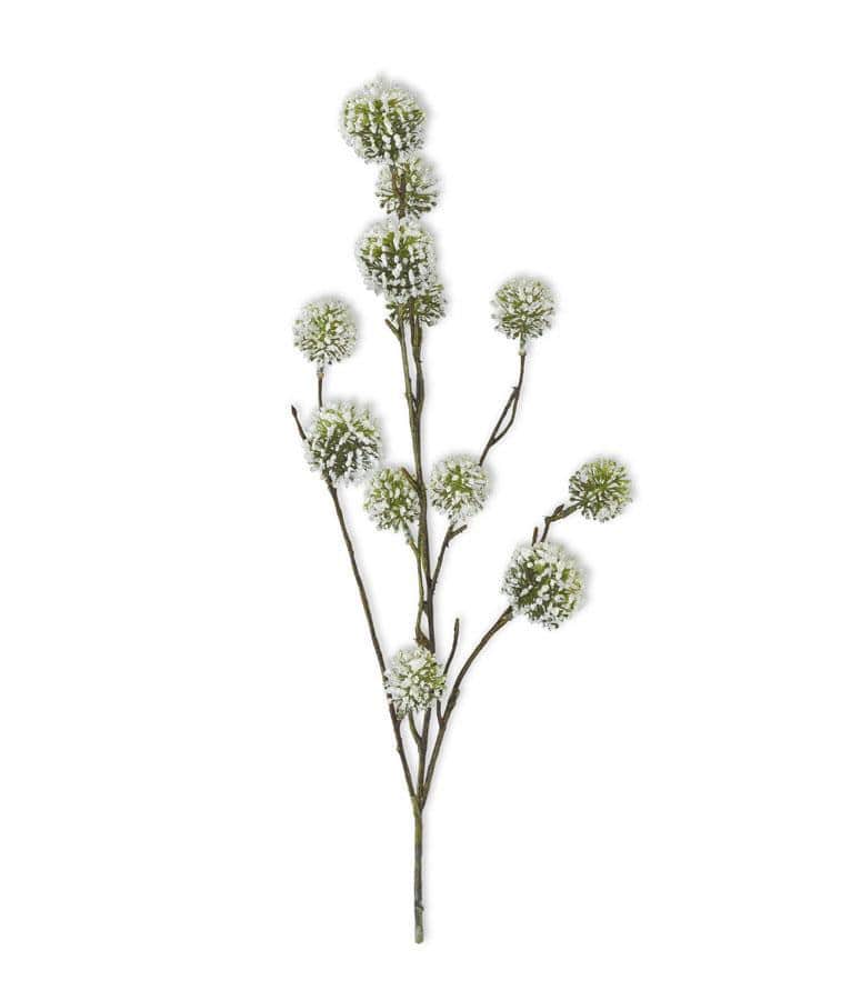 31 inch Snowy Pom Pom Stem - The Preppy Bunny