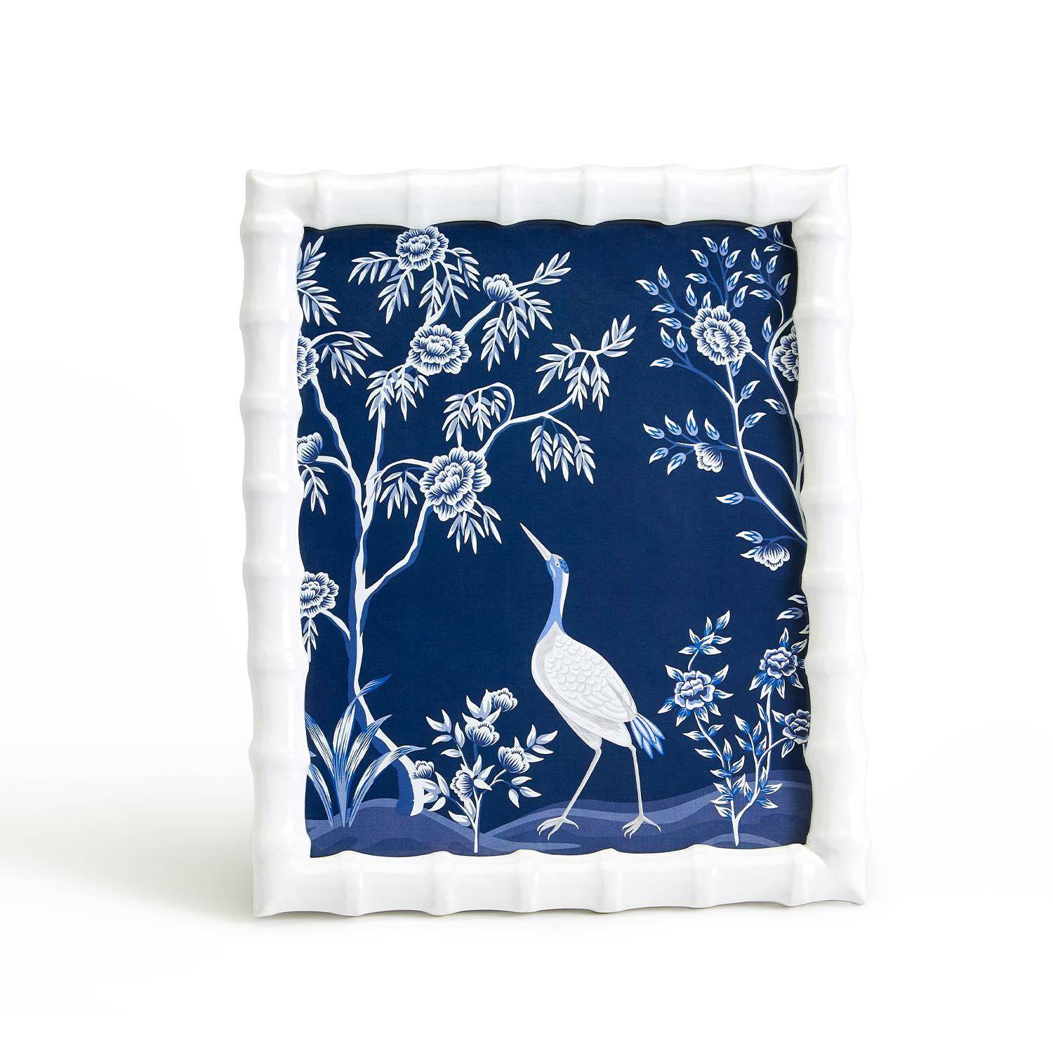 White Bamboo Picture Frame 8 x 10 inch - The Preppy Bunny