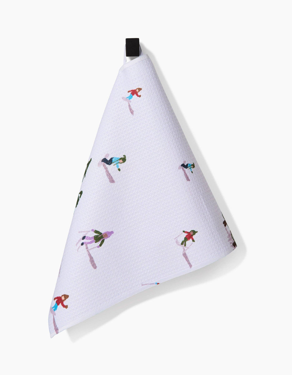 Winter Skiing Trip Bar Towel by Geometry - The Preppy Bunny