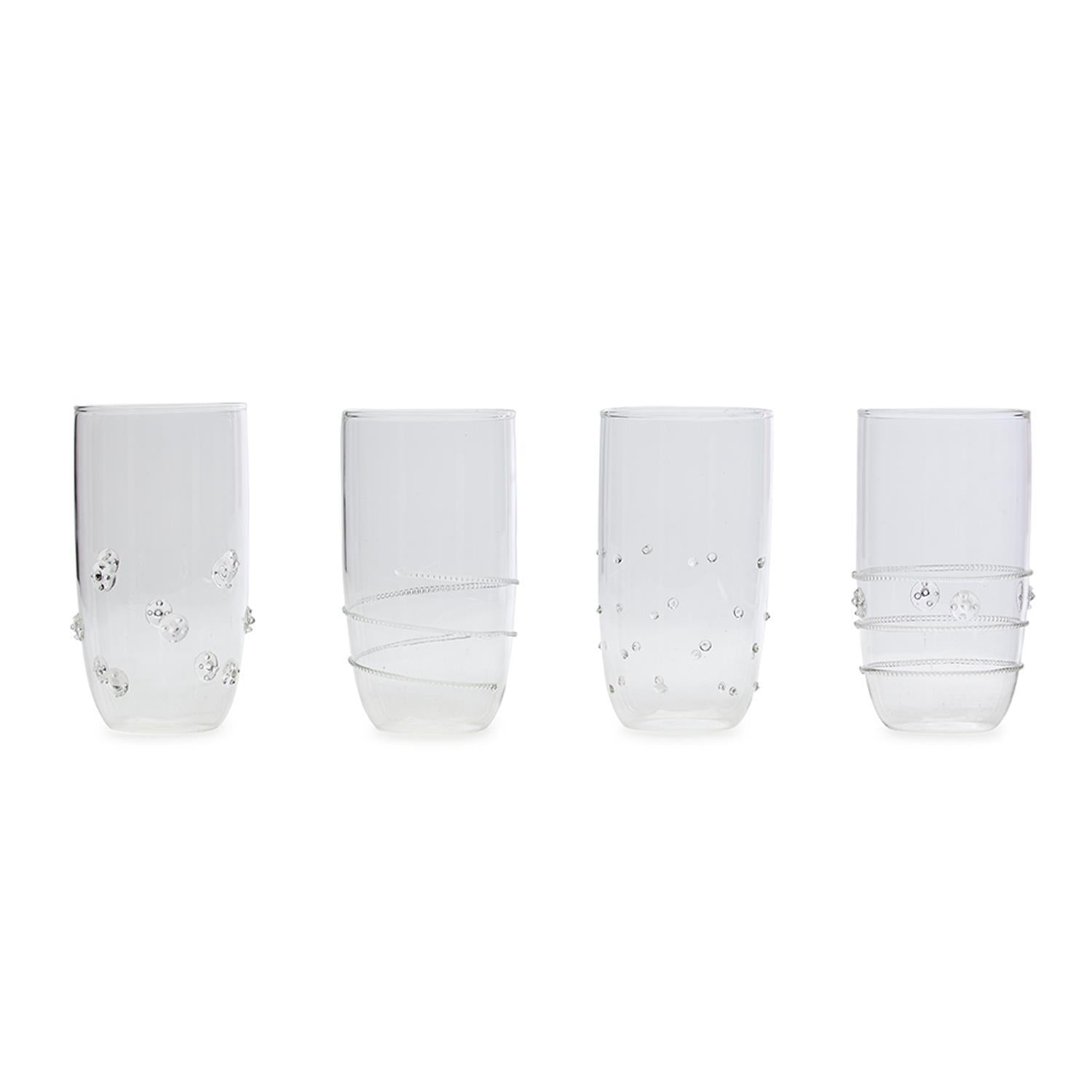 Verre Water Glass - 4 Designs - The Preppy Bunny