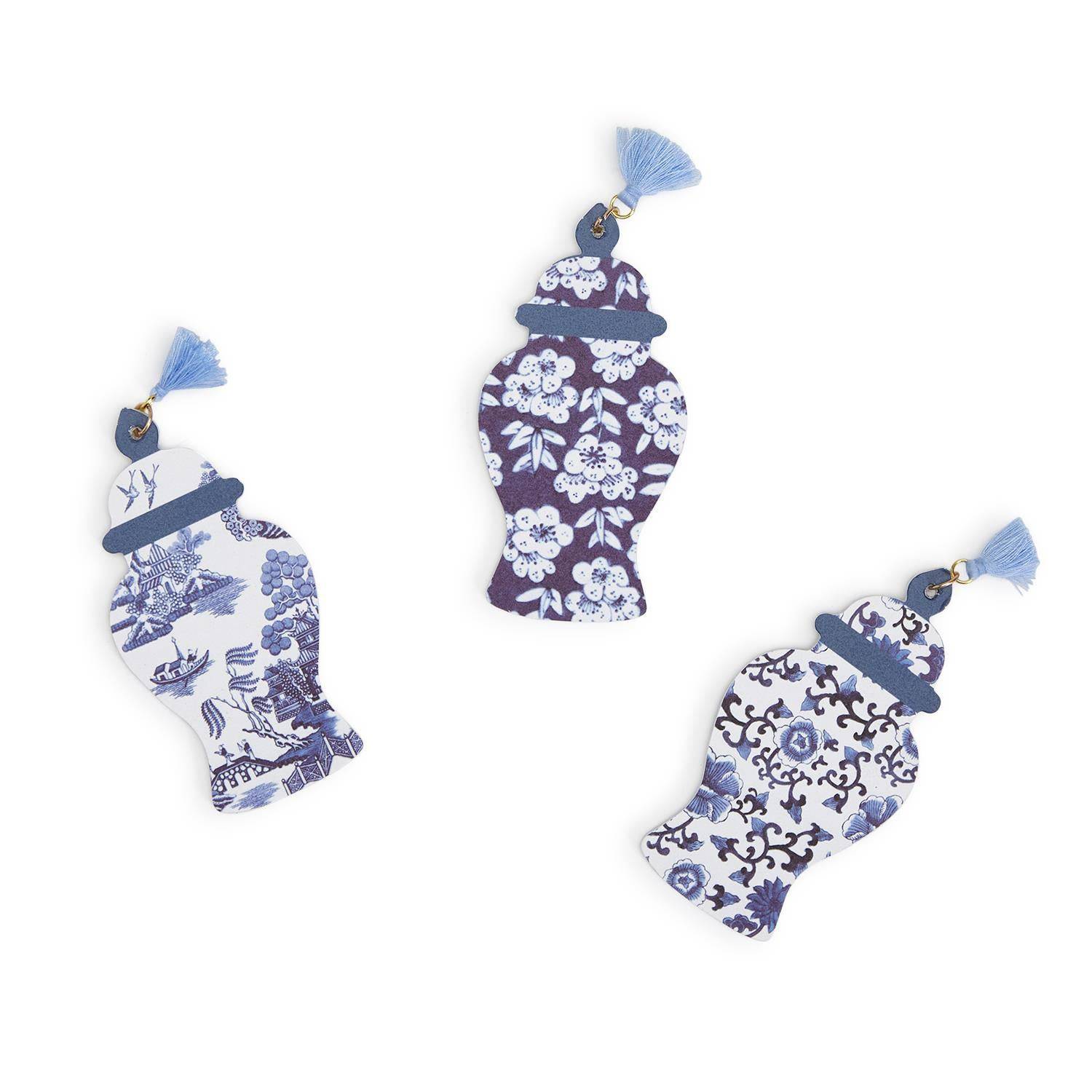 Chinoiserie Ginger Jar Emery Board - The Preppy Bunny